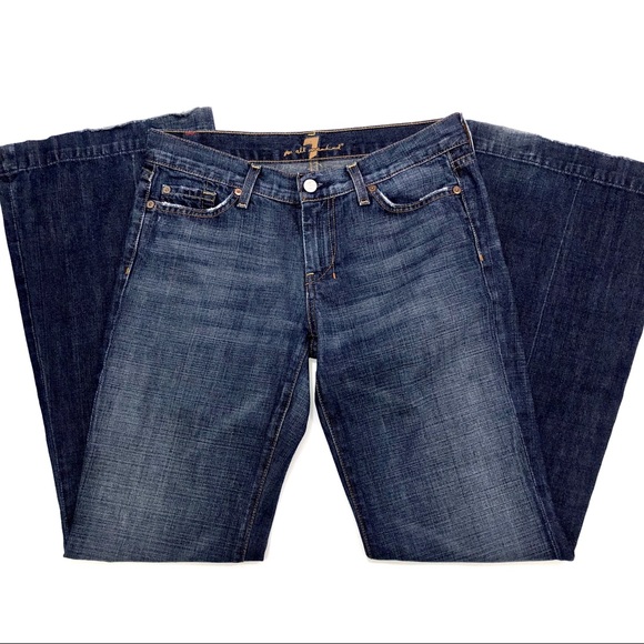 7 For All Mankind Dojo Jeans 29x33 - Picture 5 of 8